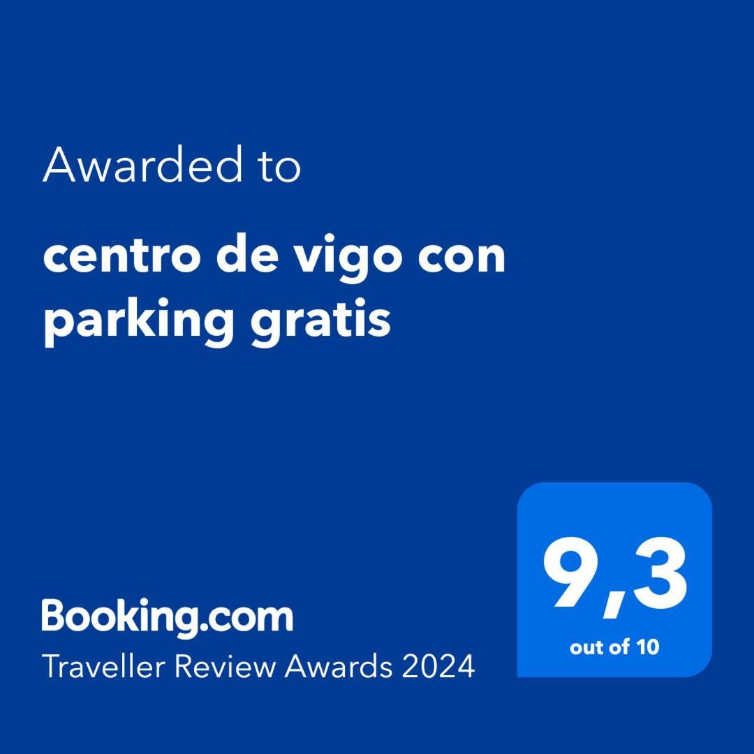 Appartamento centro de vigo con parking gratis Esterno foto
